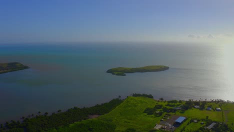 Drone-shot-of-a-tropical-seaside-area-during-the-day