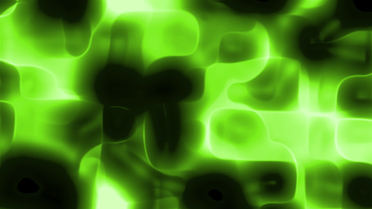 Abstract Groen Vloeibaar Plasma Naadloos Stromend