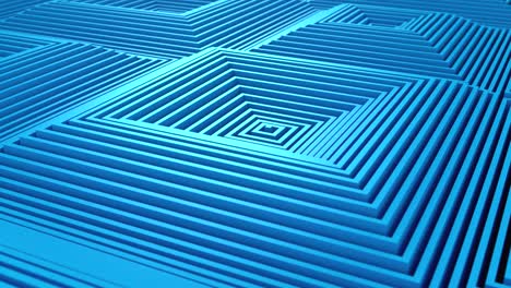 Squares Formed A Wave