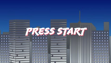 press start sign
