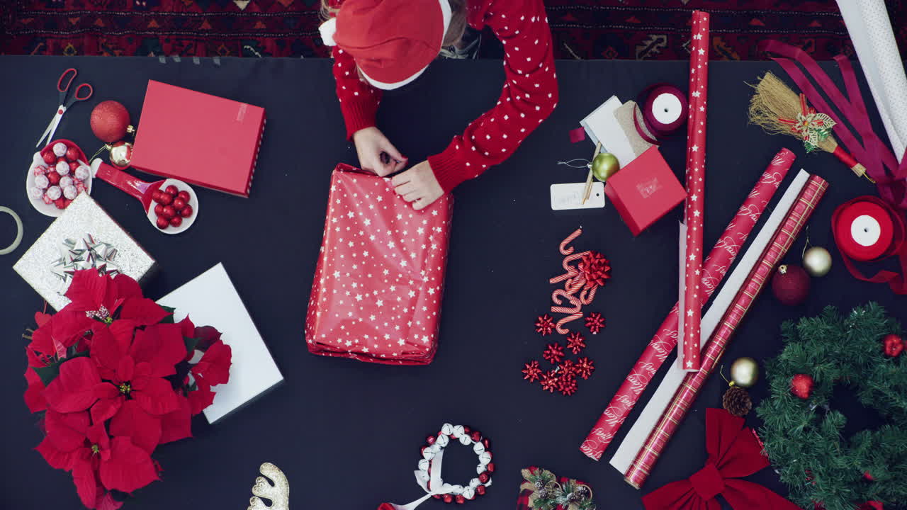 envuelto como lo haría santa