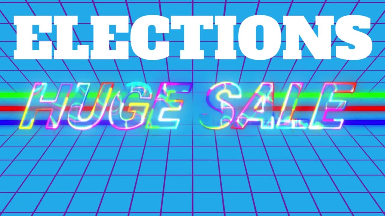 좋은 진동의 애니메이션 네온 선 위에 분홍색 금속 문자로 텍스트만