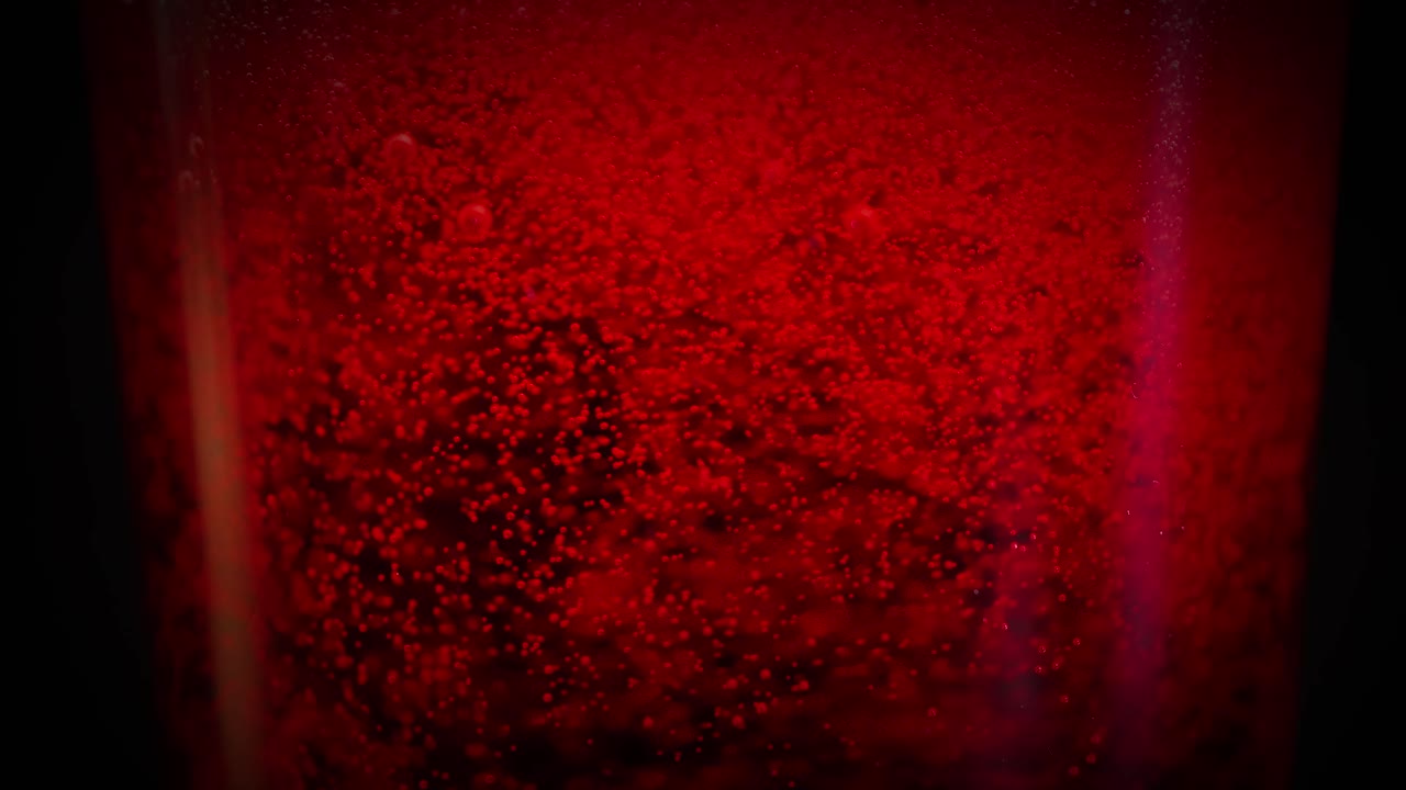 은 탄산음료에서 거품이 상승하는 것