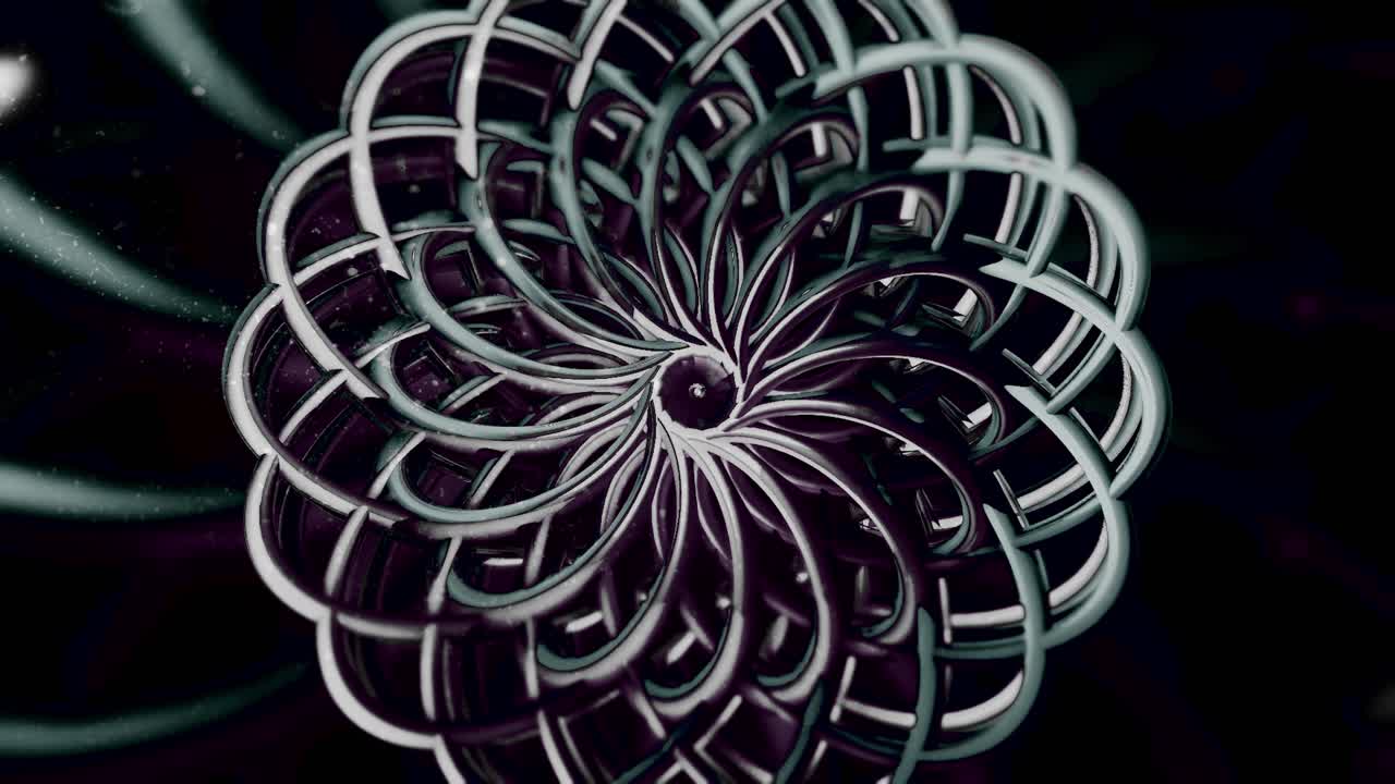 diseño geométrico abstracto en 3d