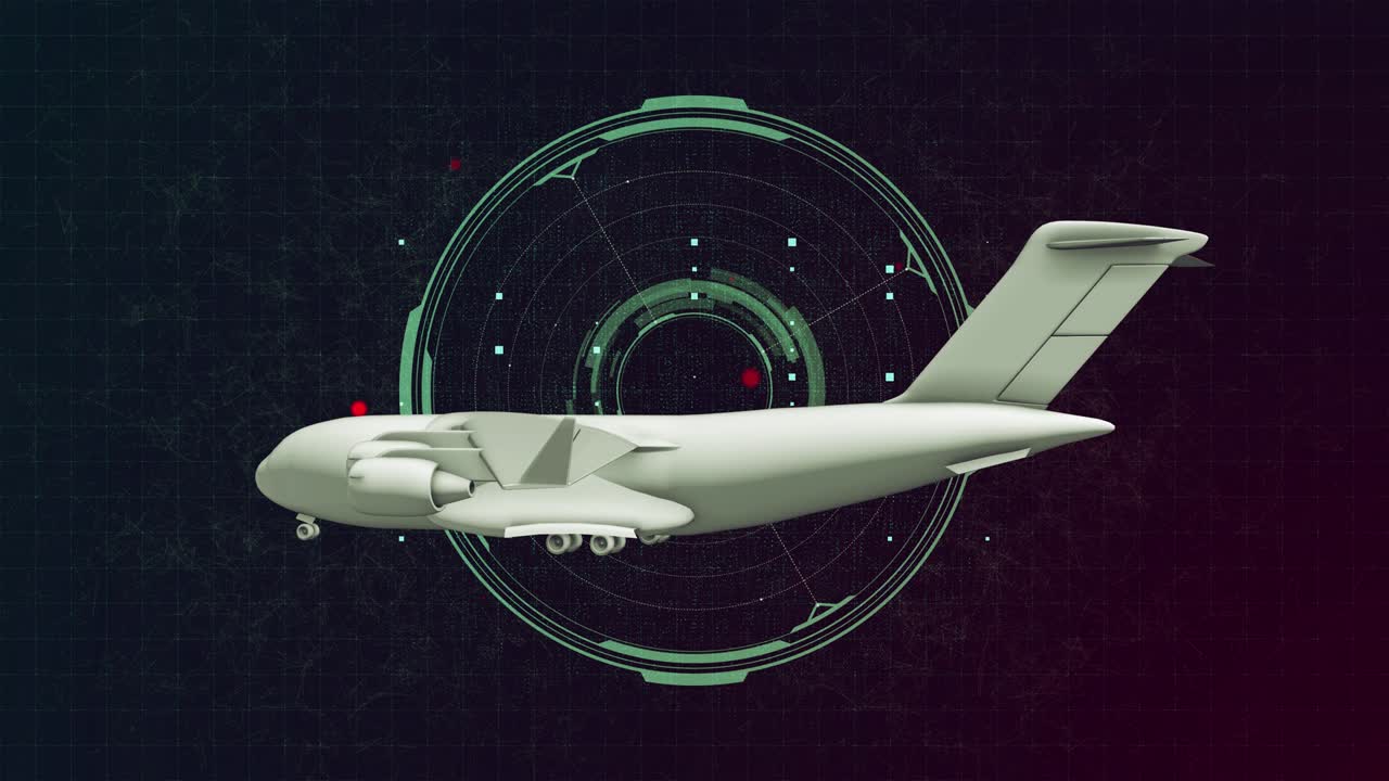 비행기 및 과학 배경 4k