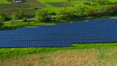 Aerial-view-solar-panels-field-countryside-landscape.-Alternative-energy-plant