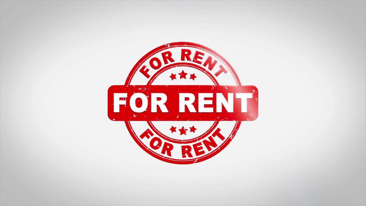 For Rent Stamp