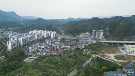 drone chino, explorando las afueras de zhangjiajie