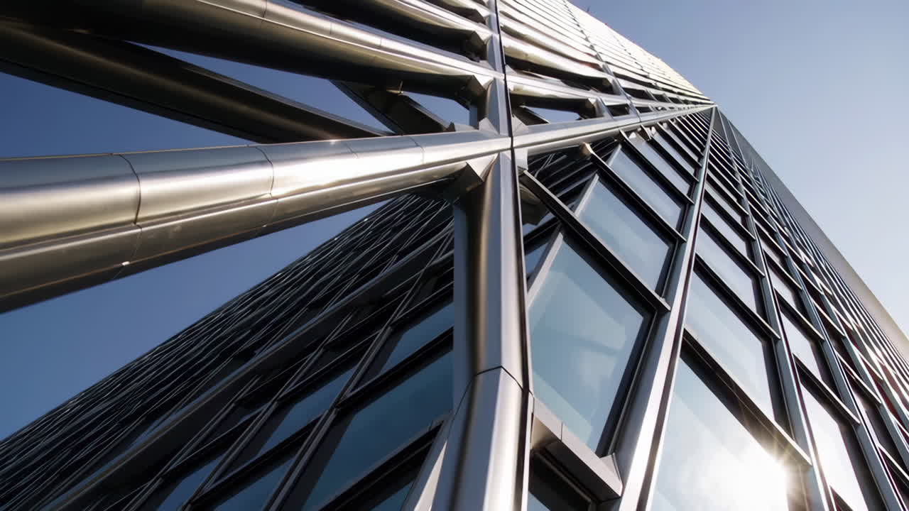 Modern Skyscraper Architecture Detail