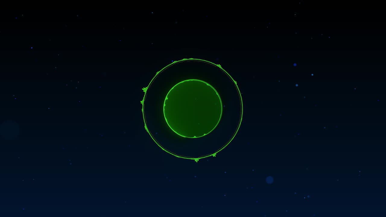 Abstract digital audio waveform audio spectrum motion animation video music voice frequency sound