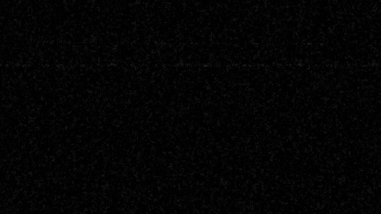 Retro VCR Fast Forward Static Noise Overlay