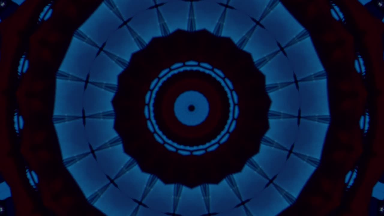 4K abstract background. Dynamic moving fantasy loop. Kaleidoscope.