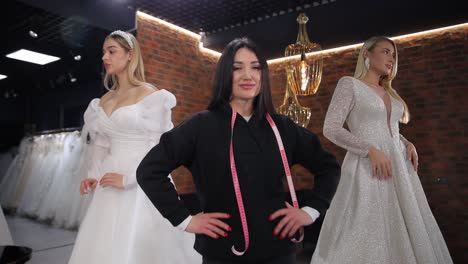 wedding dress fashion show