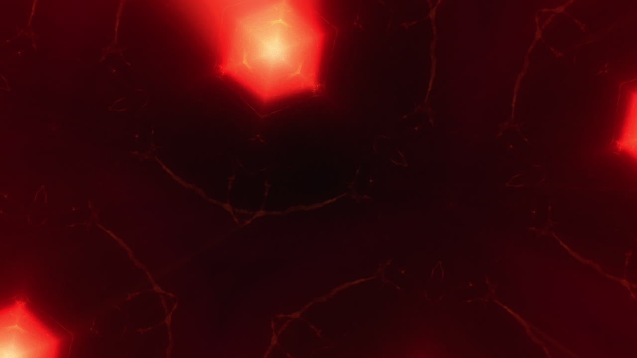 Abstract kaleidoscope animated pattern