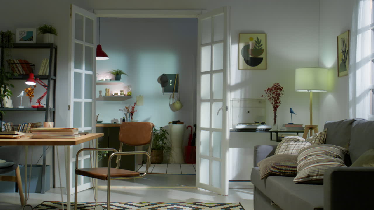 Interior of Living Room in Apartment