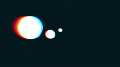abstract lights in the dark
