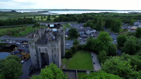 bunratty castle and folk park in clare county, ireland