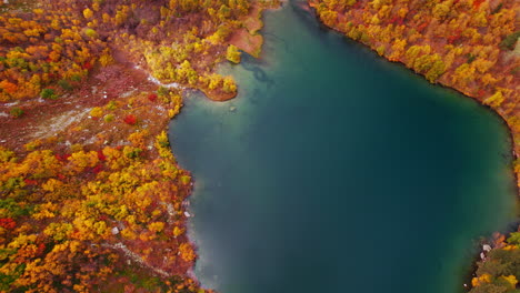 autumn mountain lake
