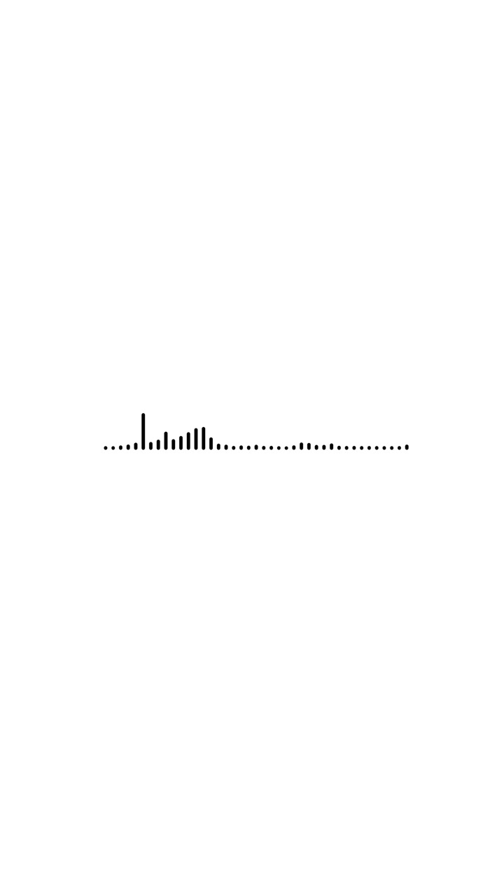 Dynamic Audio Waveform Visualization on White Background