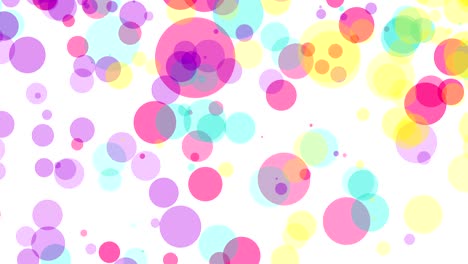 fondo bokeh abstracto multicolor en blanco