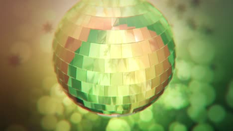 animación del fondo de la pelota de discoteca