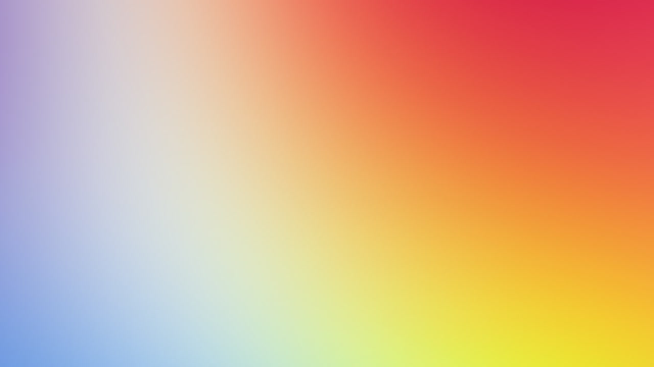 무지개 색으로 만들어진 빛으로 빛나는 하늘 구를 중심으로 회전하는, 느린 동작으로 매혹적인 색 gradients를 보여주는