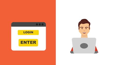 customer service animation hd