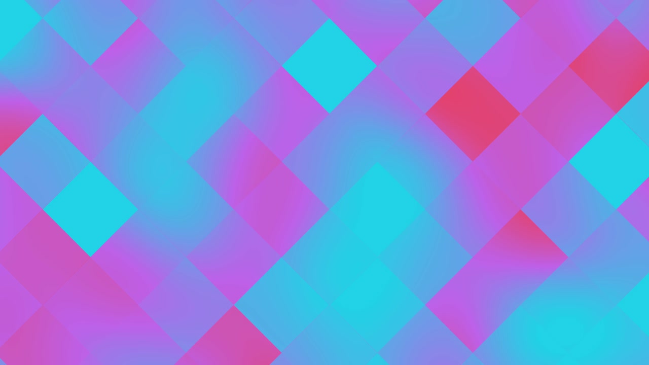 수많은 사각형 그리드가 이 지역에 어져 있으며 지속적으로 색을 바꾸는 박임이 있습니다.