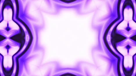 Caleidoscopio-Formas-Púrpuras-Abstractas-Moviéndose-En-Bucle-Sin-Interrupción
