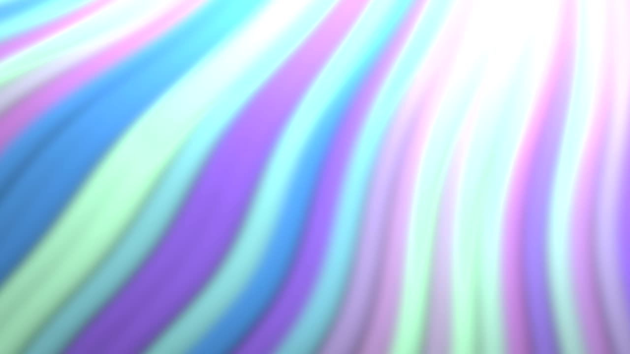 un bucle de rayas iridescentes