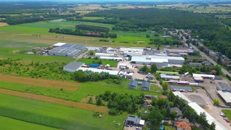 Aerial-view-of-goods-warehouse