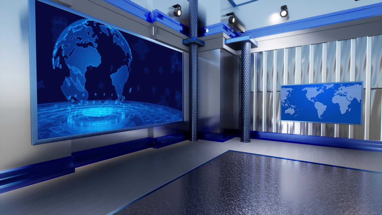 Notizie 3D Virtual TV Studio