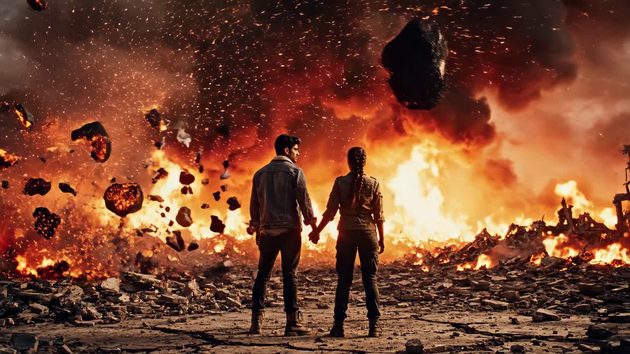 A Couple Facing the Apocalypse Together