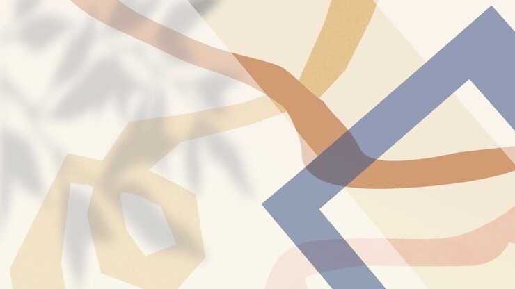 Animation of colorful lines on white background