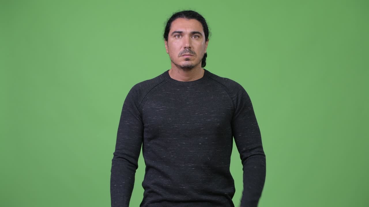 Handsome man with arms crossed