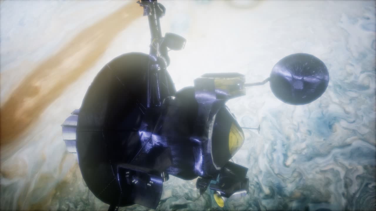 목성 을 공전 하는 갈릴레오 우주선