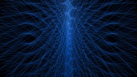 patrón de forma de punto de color azul animación gráficos de movimiento