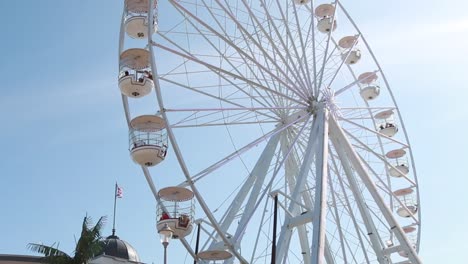 ferris wheel ride at amusement park