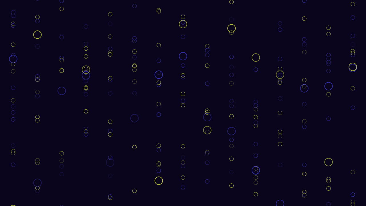 Colorful overlapping circle grid pattern