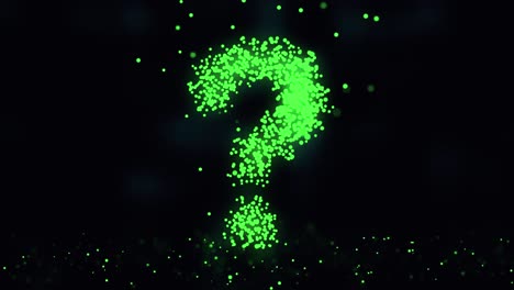 signo de pregunta animado