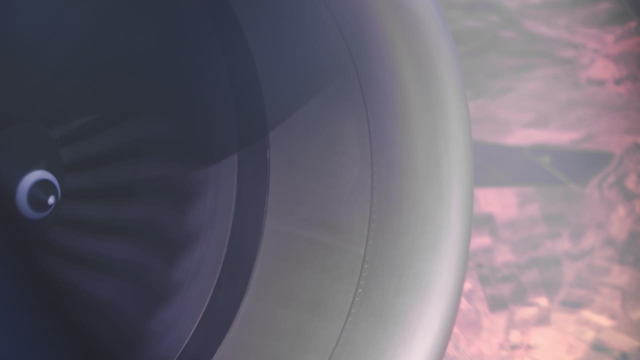 여객기 승객 엔진을 닫습니다