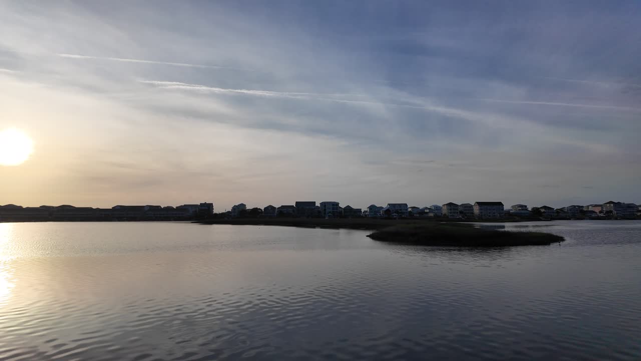 North Carolina drone footage of carolina beach.