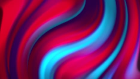 Fondo-Holográfico-De-Neón-Abstracto-Rojo-Y-Azul---Gradiente-Torcido-4k,-Animación-En-Bucle