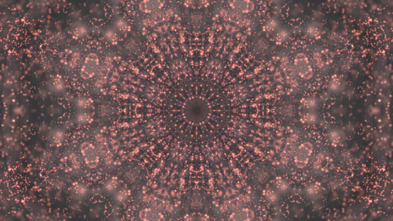 Fond à motif kaléidoscopique.