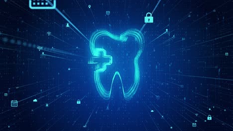 digital dentistry illustration