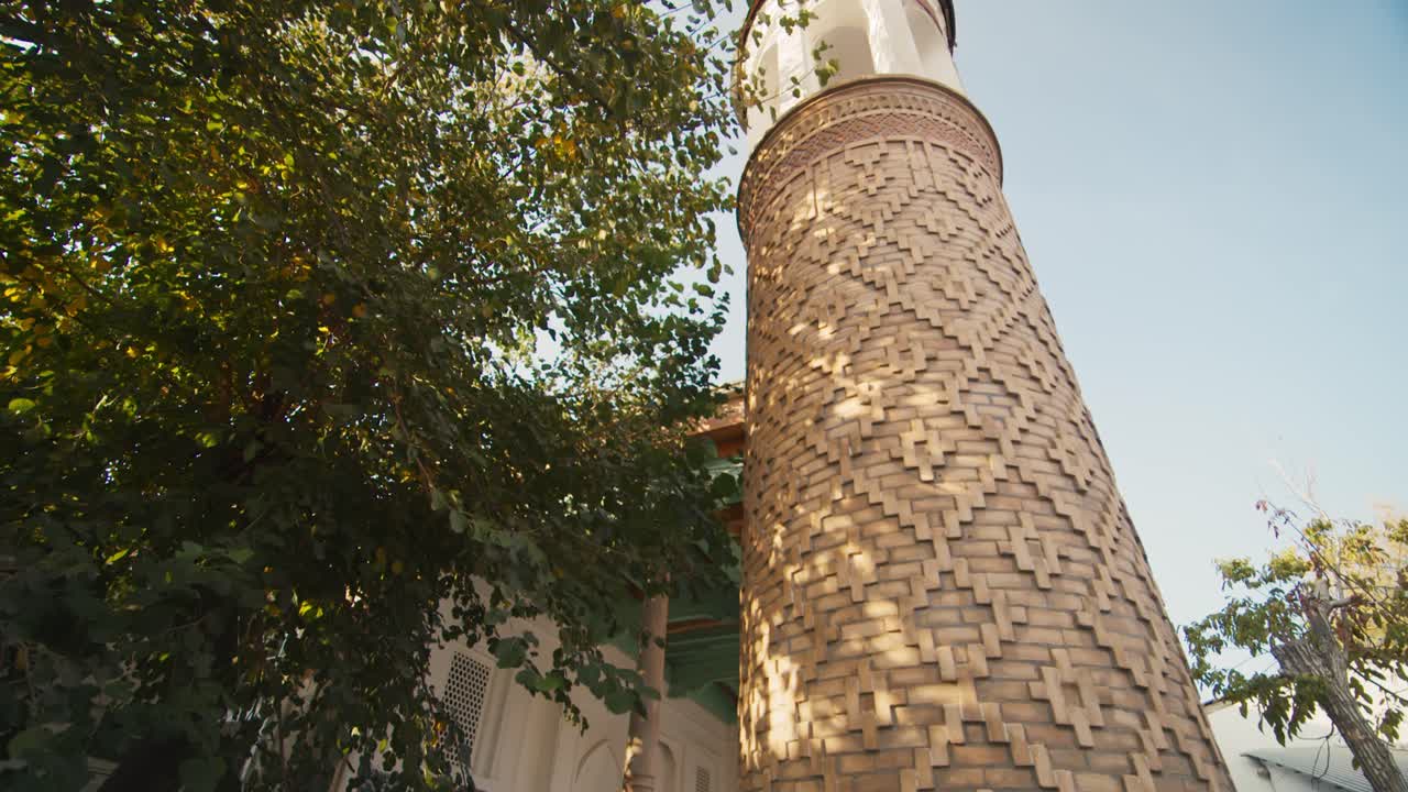 Semerkant Eski Şehir Camisi'ndeki Huzurlu Minare Kulesi, Özbekistan - 4/10