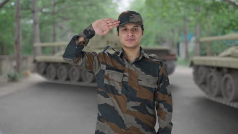 Happy-Indian-army-man-saluting