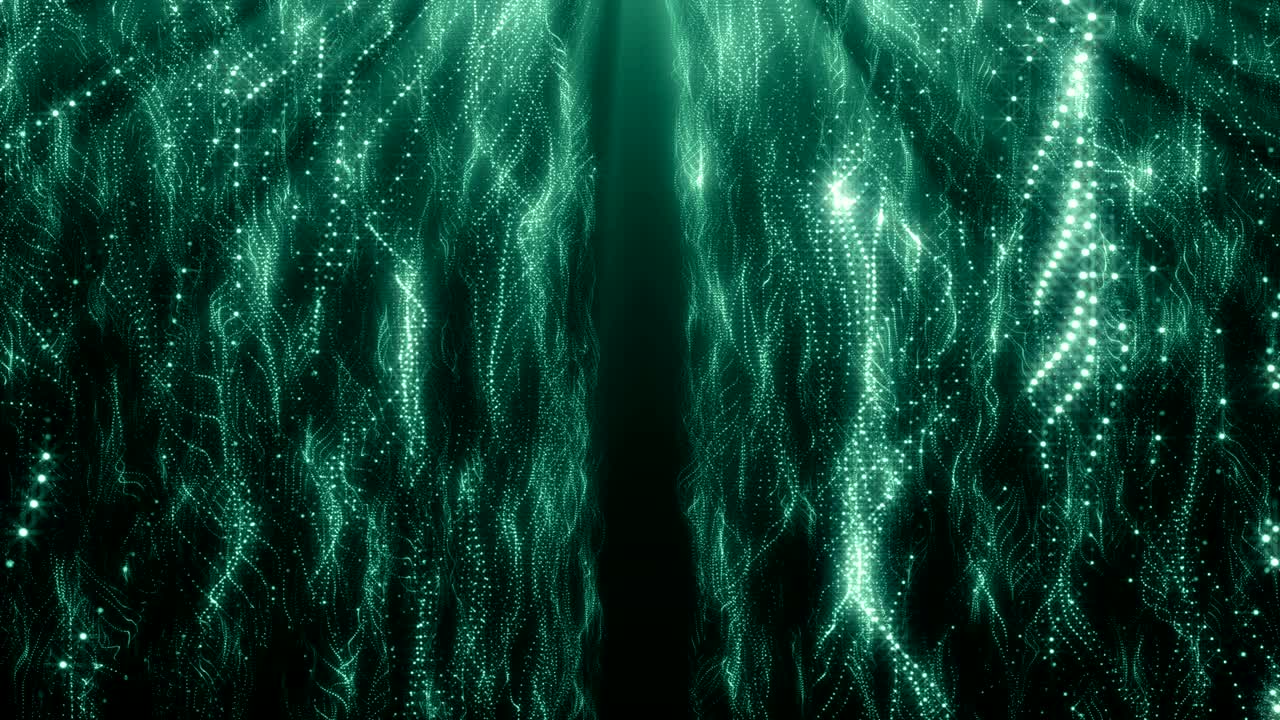 Particles dust abstract light bokeh motion titles cinematic background loop