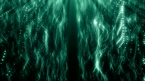 particles dust abstract light bokeh motion titles cinematic background loop