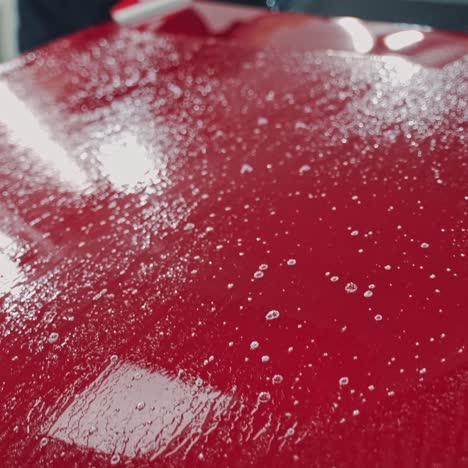 professional car wash by hands